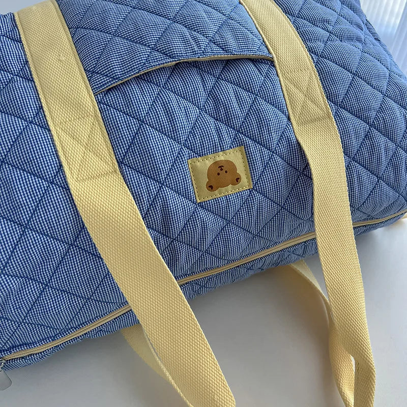 sac a langer bleu ciel