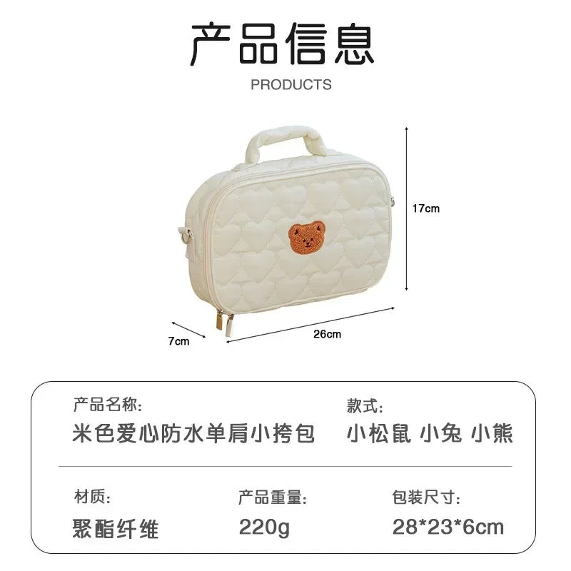 petit sac a langer gaze de coton
