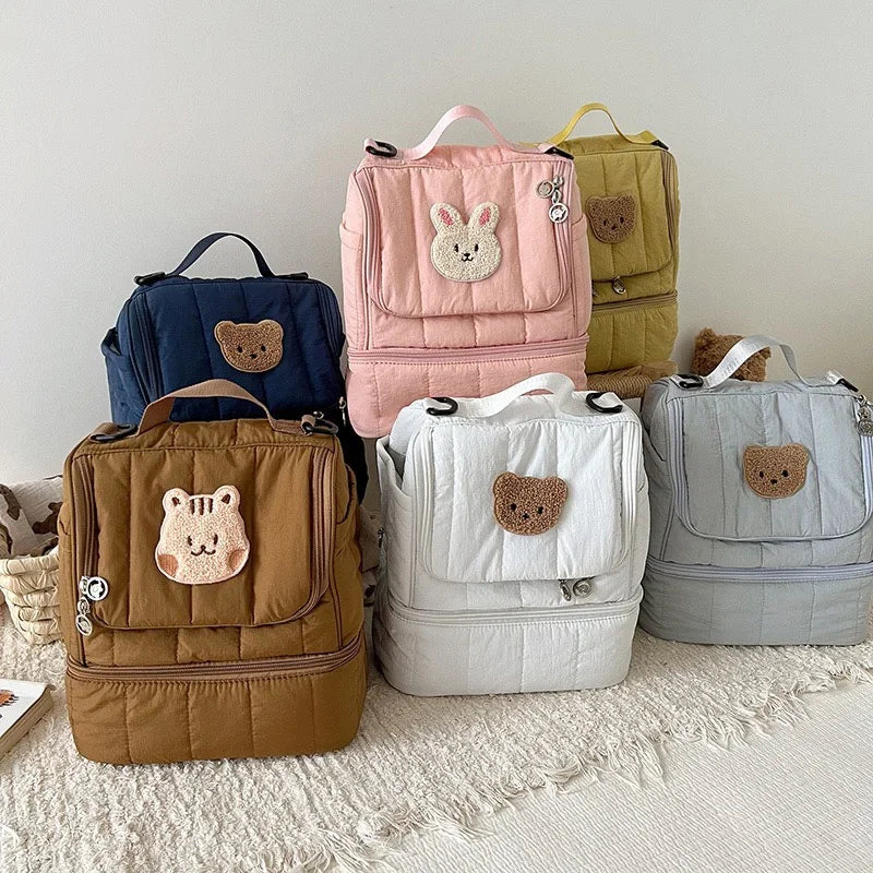sac a langer marron