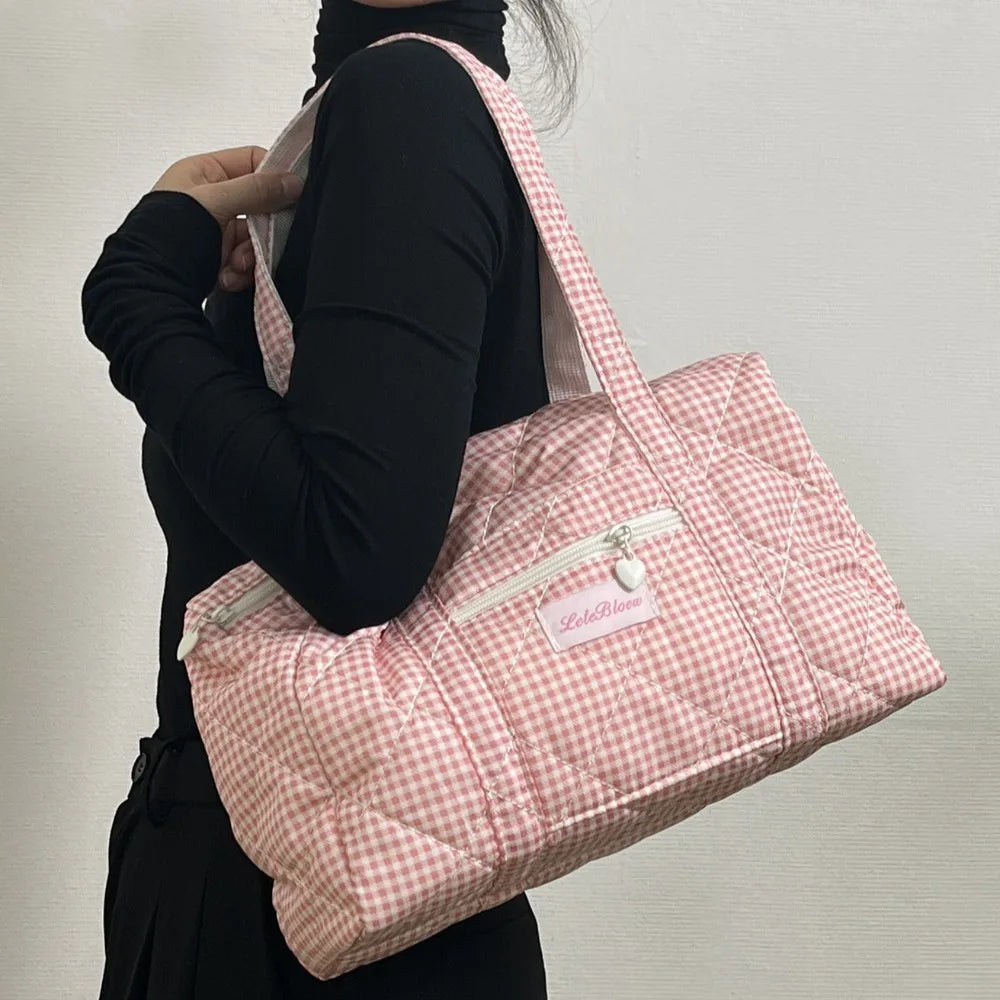 sac a langer fleuri