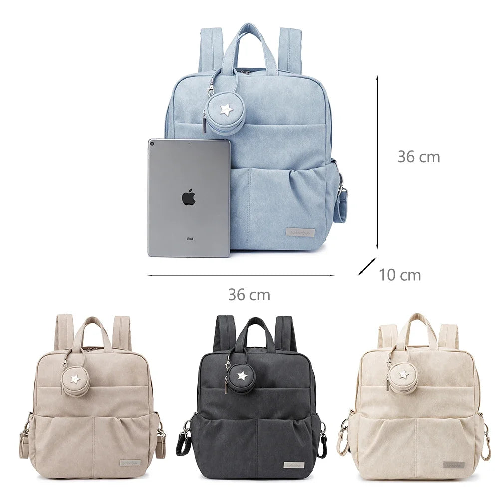 sac a langer bleu turquoise