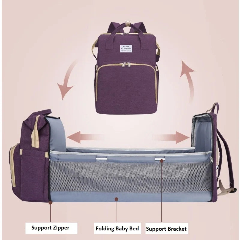sac a langer avec tapis de change