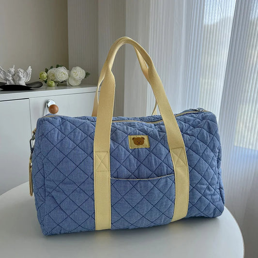 sac a langer bleu ciel