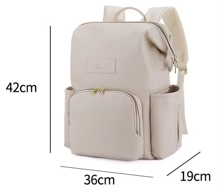 sac a langer cuir luxe