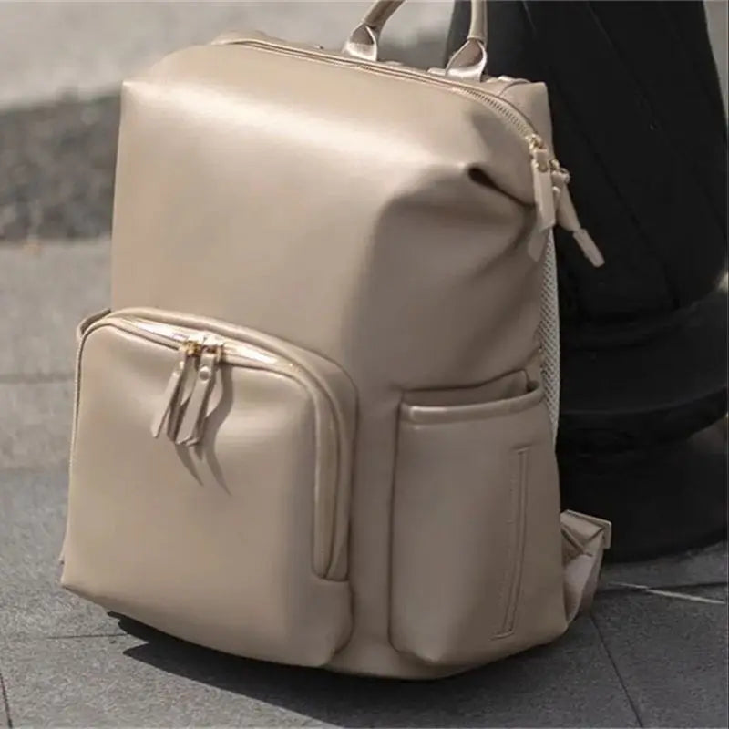 sac a langer cuir luxe