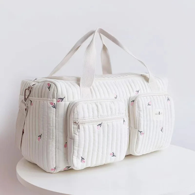 sac à langer blanc