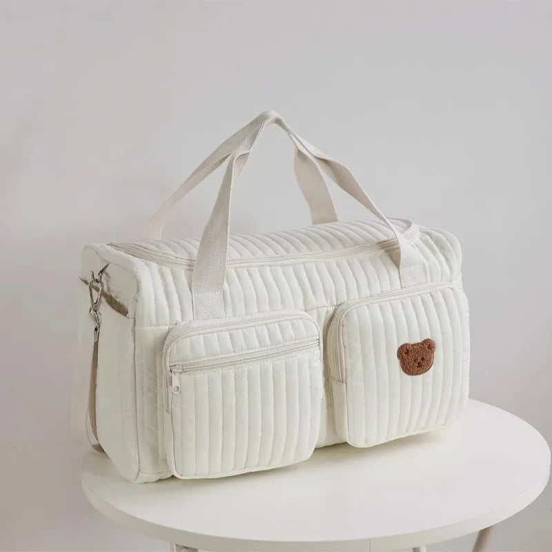 sac à langer blanc