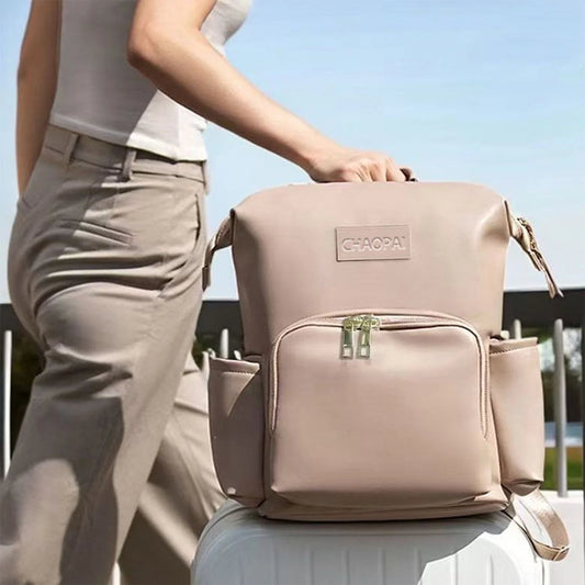 sac a langer cuir luxe