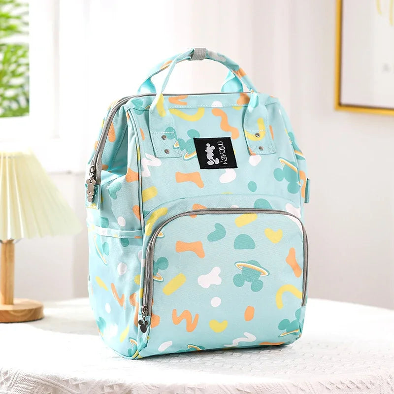 sac a langer fleuri