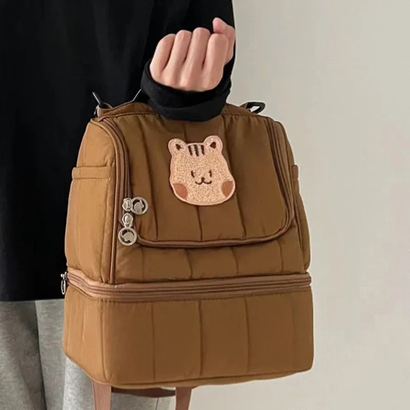 sac a langer marron