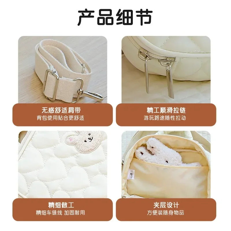 petit sac a langer gaze de coton