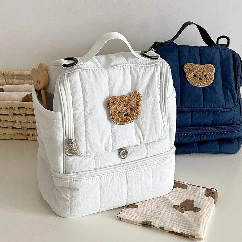 sac a langer marron