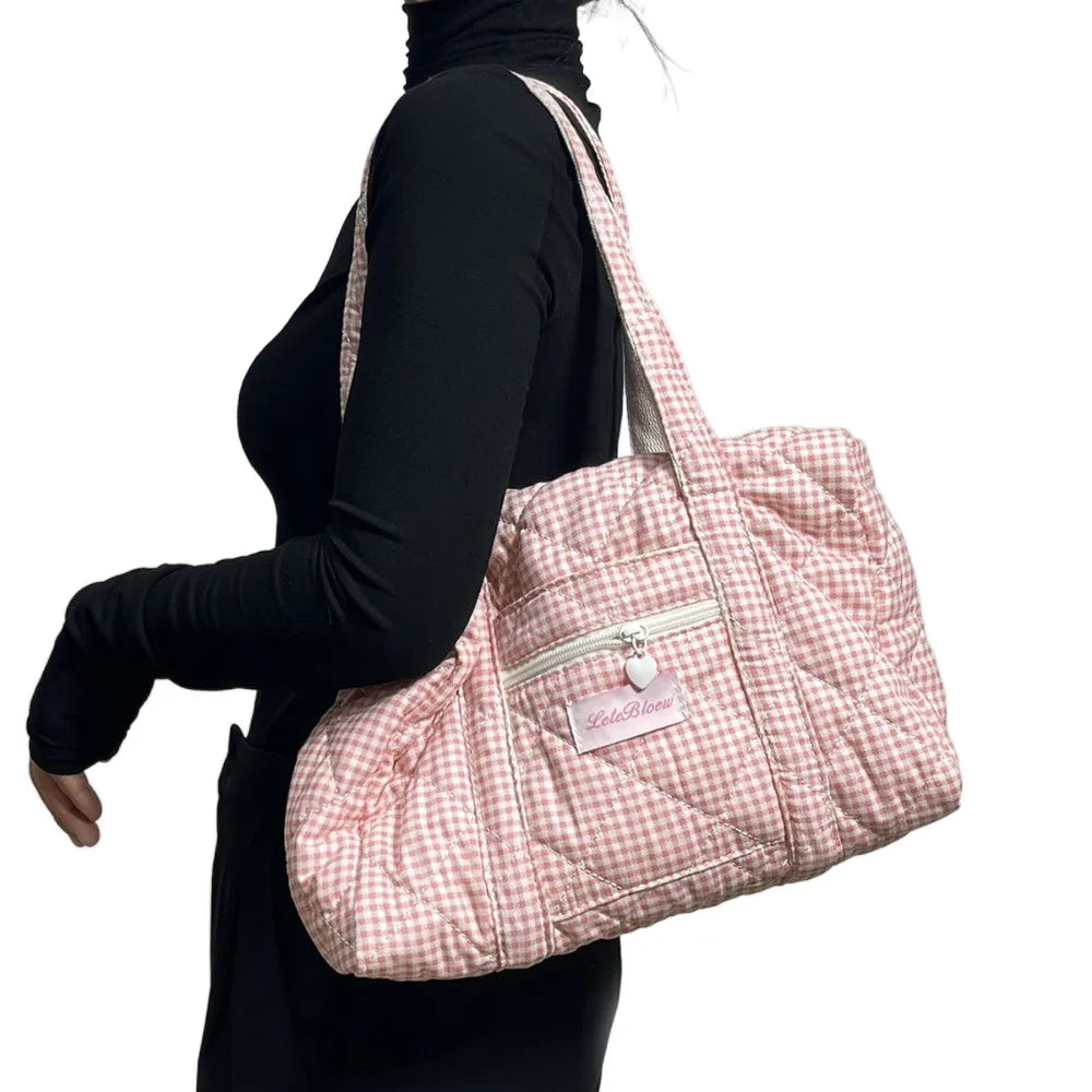sac a langer fleuri