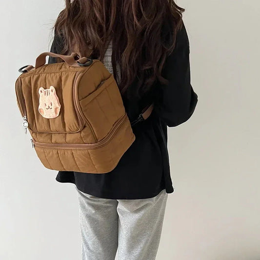 sac a langer marron