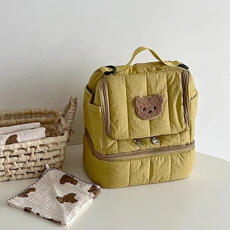 sac a langer marron