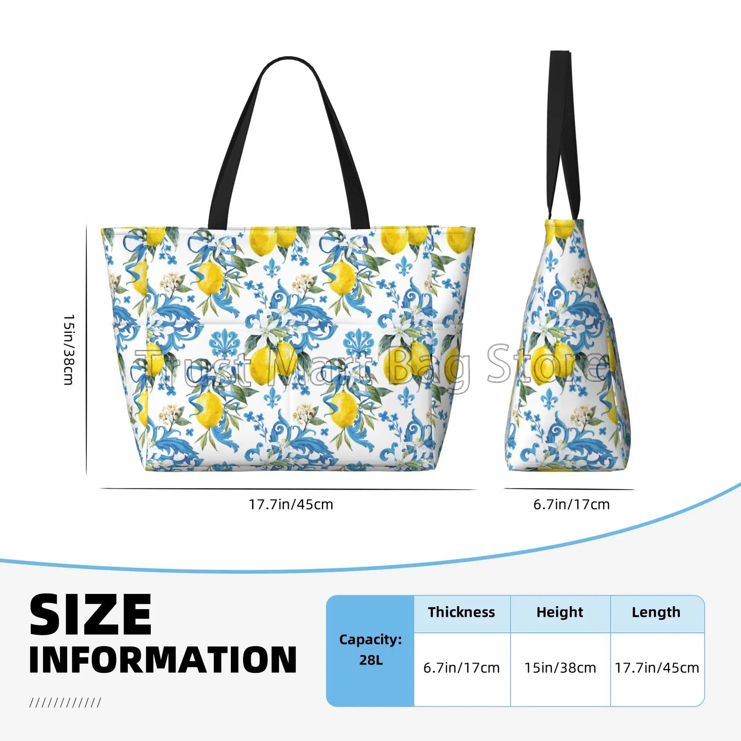 sac a langer citron