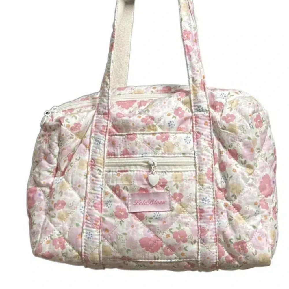 sac a langer fleuri