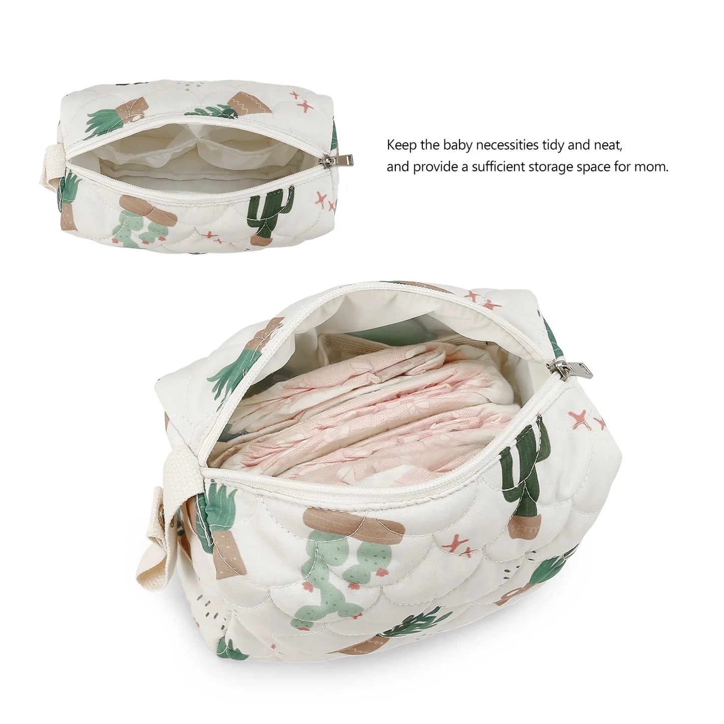 sac a langer blonde et brune en layette