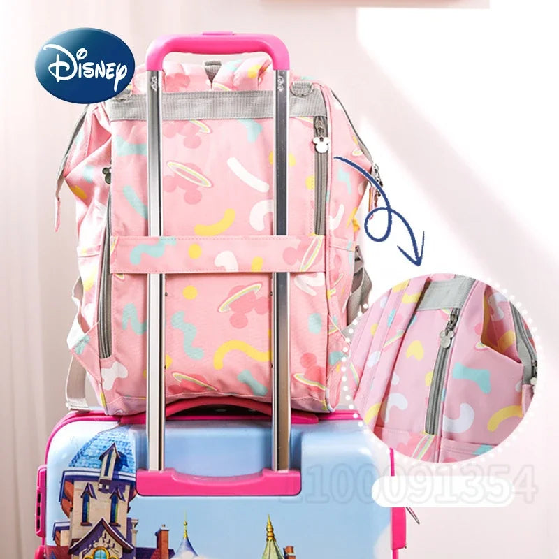 sac a langer fleuri