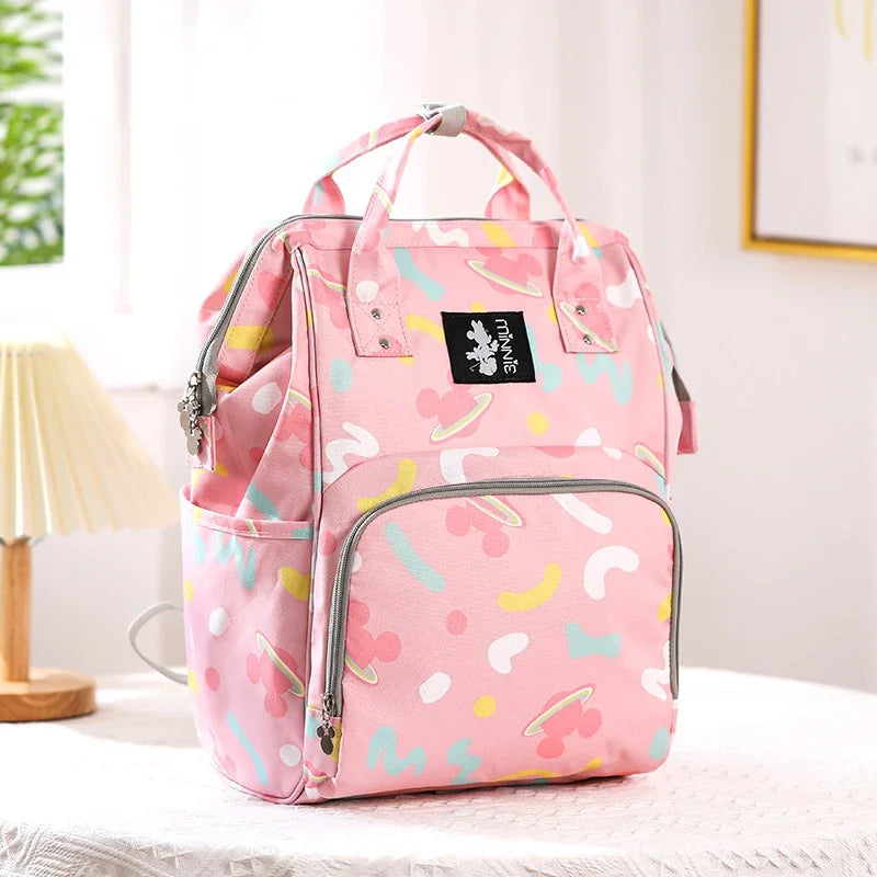 sac a langer fleuri