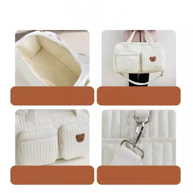 sac à langer blanc