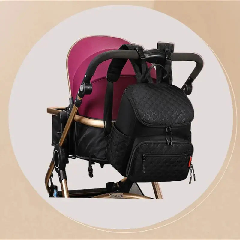 sac a  langer bebe rose